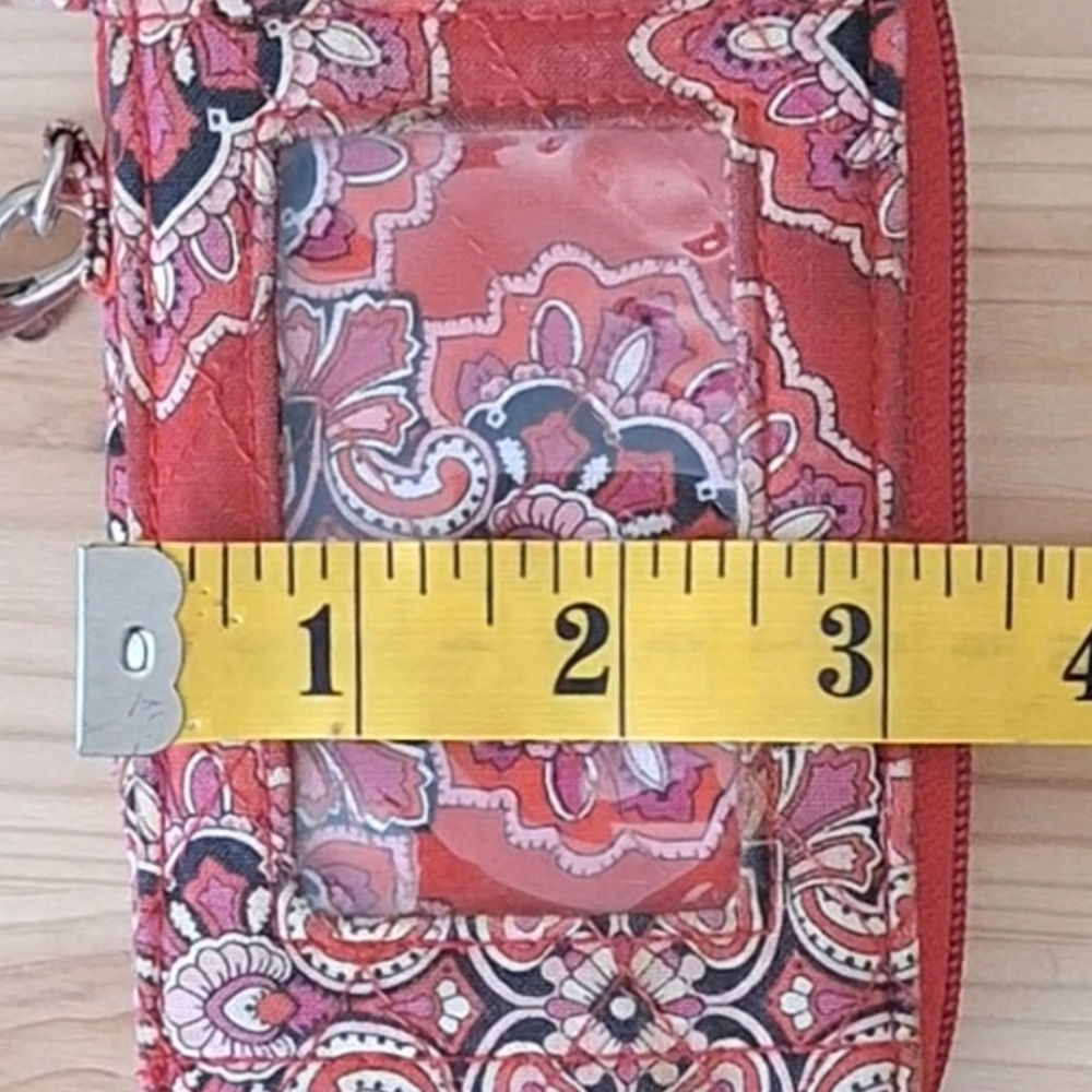 ❤️💙Vera Bradley 'Frankly Scarlet' Wristlet💙❤️ - Picture 8 of 10